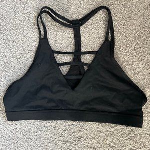 ZYIA Black Grid Bra - NWT